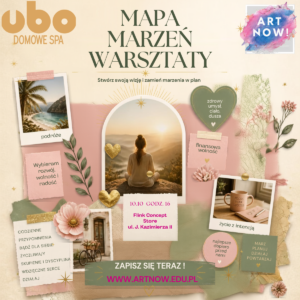 Mapa marzeń - warsztaty kreatywne- 10 październik - g.16 - Warszawa